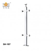 Modern Design Stainless Steel Handrails Balcony Glass Banister