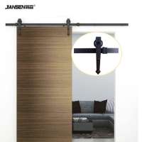 Best selling products barn door hardware for wood